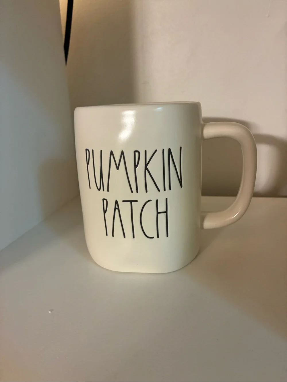 Rae Dunn Pumpkin Patch White Ceramic Mug